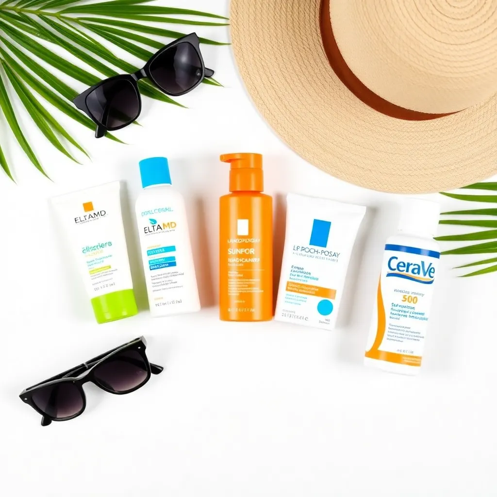 EltaMD , La roche posay and cera ve sunscreen as a best facial sunscreens in 2025